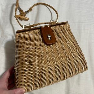 Vintage Wicker Bag
